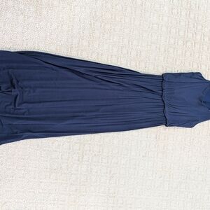 Papermoon Navy Blue Maxi Dress